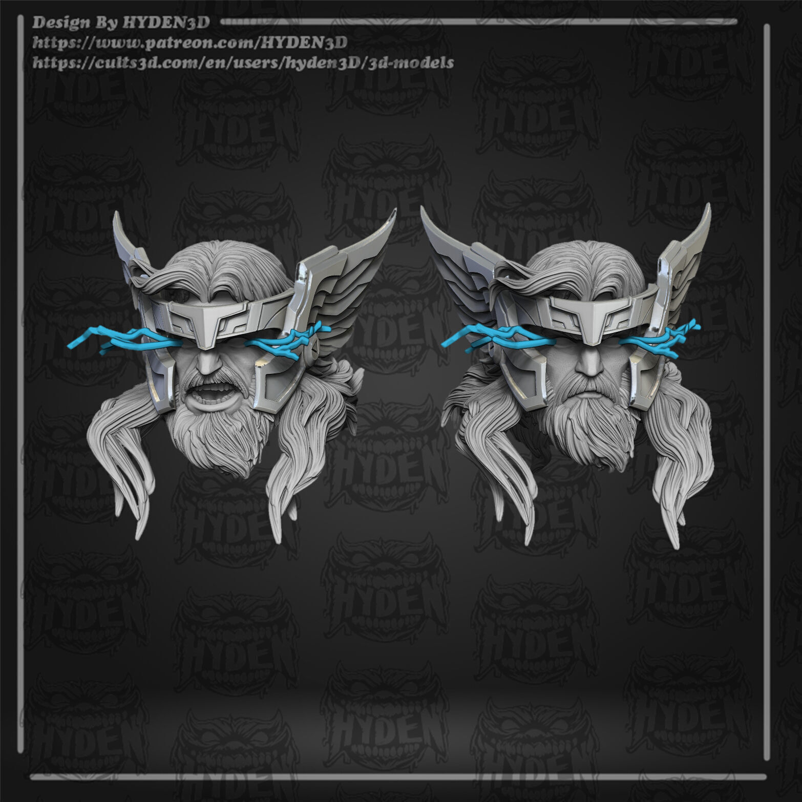 thor marvel rival 3D print model_1