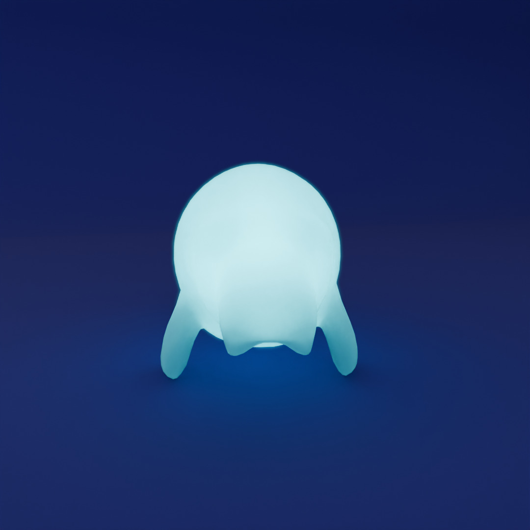 Indirect lighting of beluga and dugong 3D model_5
