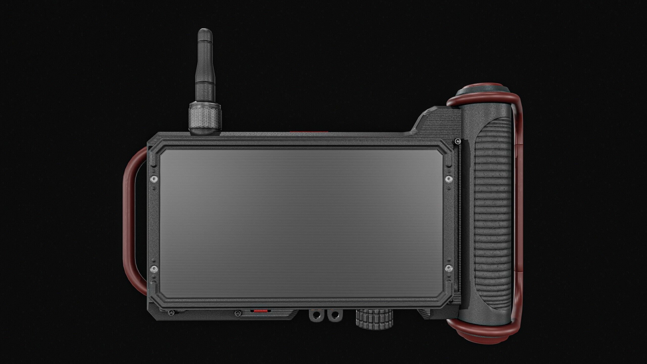 Sci fi Device Gps Scanner Low-poly 3D model_14