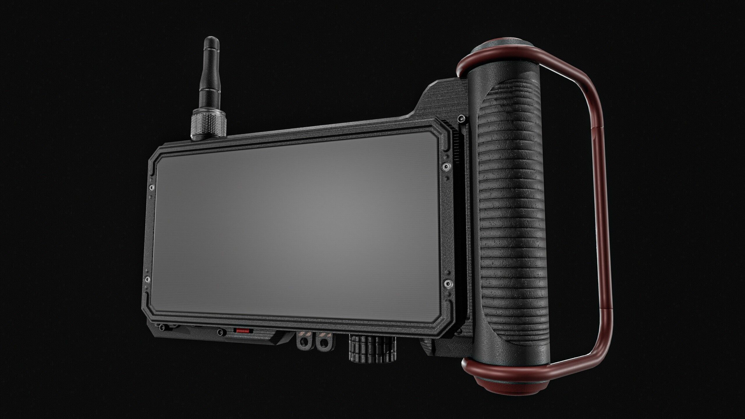 Sci fi Device Gps Scanner Low-poly 3D model_10