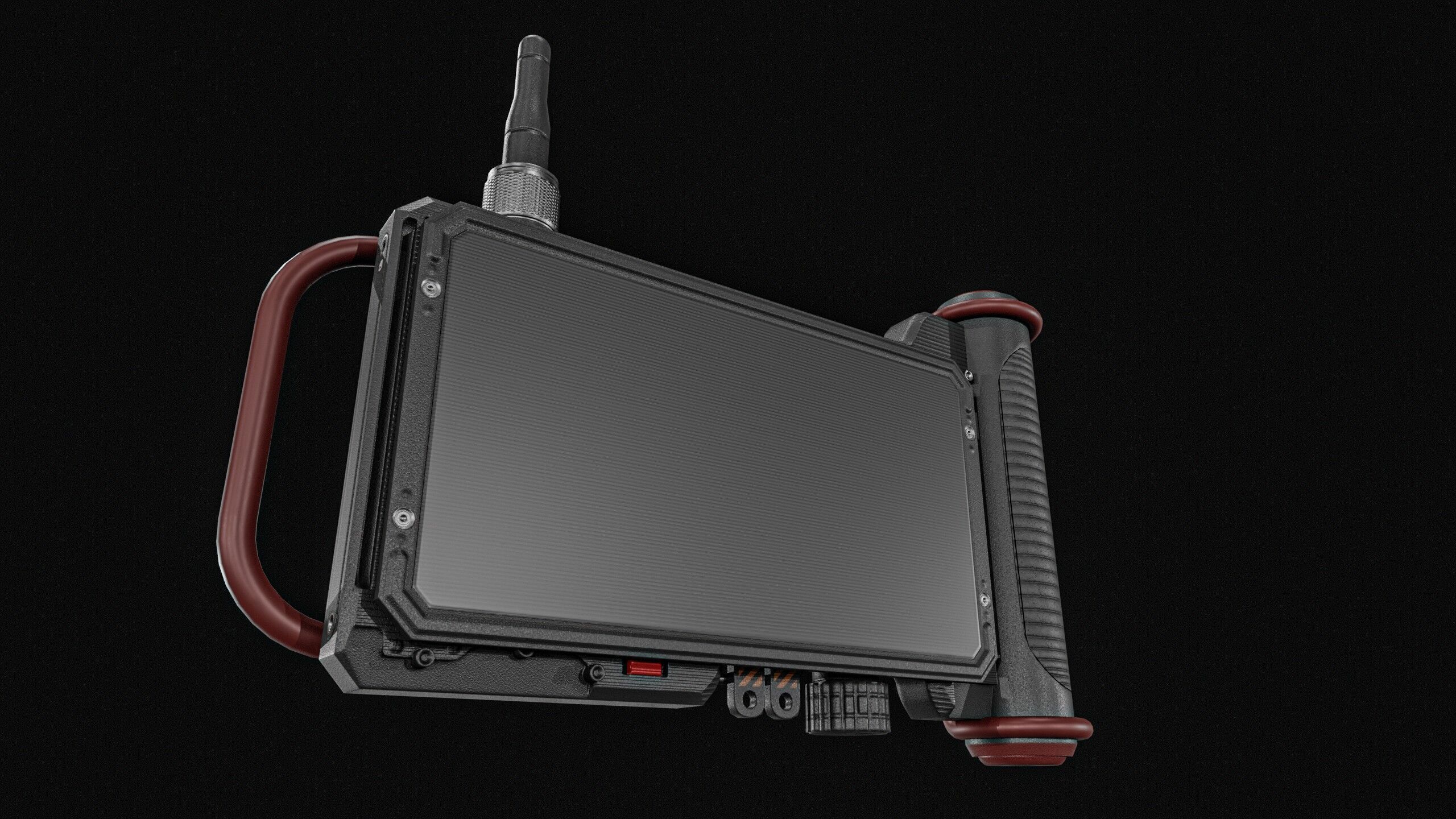 Sci fi Device Gps Scanner Low-poly 3D model_20