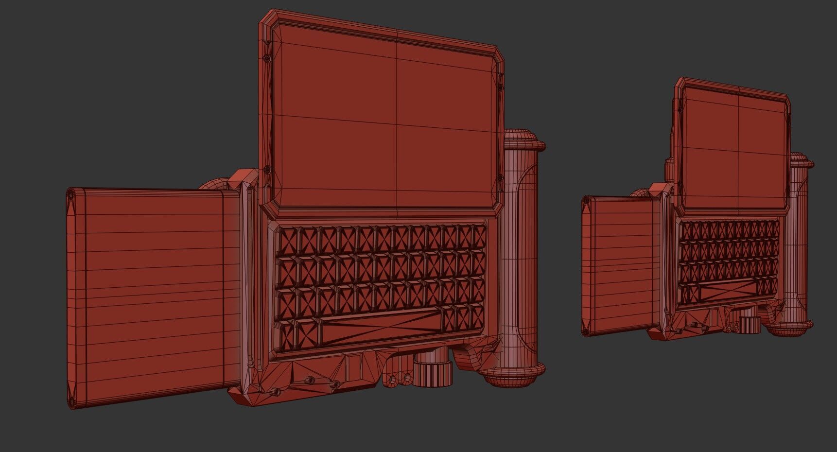 Sci fi Device Gps Scanner Low-poly 3D model_30
