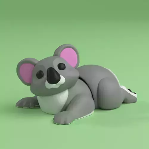 Mini Flexi Koala - 3MF - No support 3D print model
