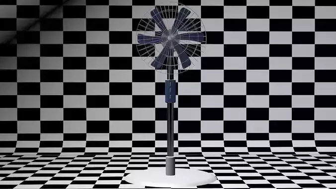 office fan  3D model