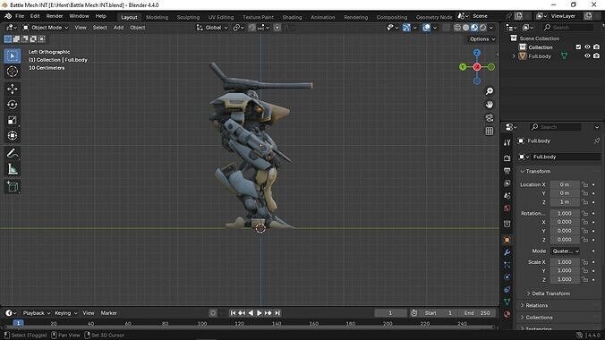 Battle Mech 3D model