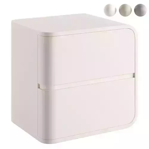 Litfad - Contemporary Accent Table Nightstand
