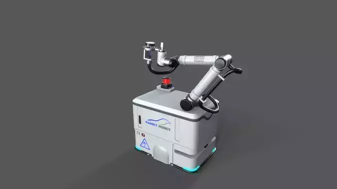 Inspection robots 3D model