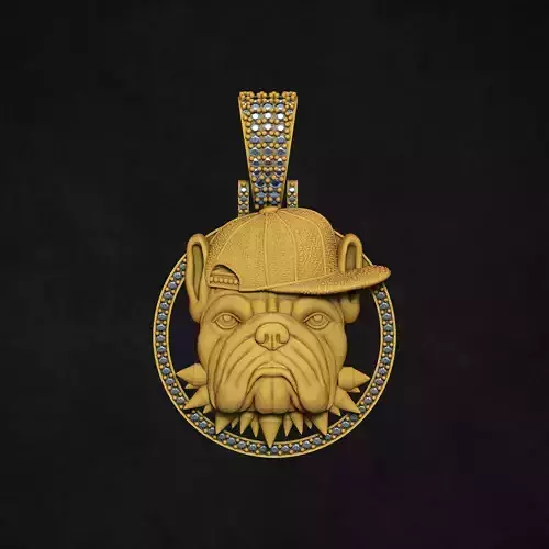 Bulldog Pendant