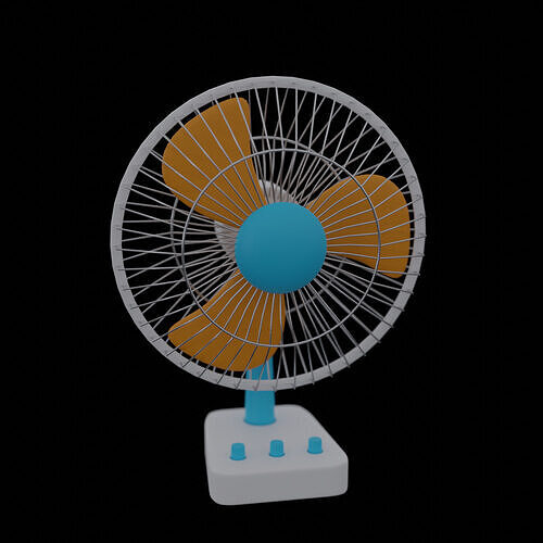 Table Fan Free 3D model