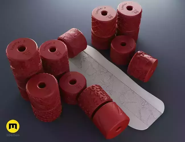 Texture Rollers Leather middle