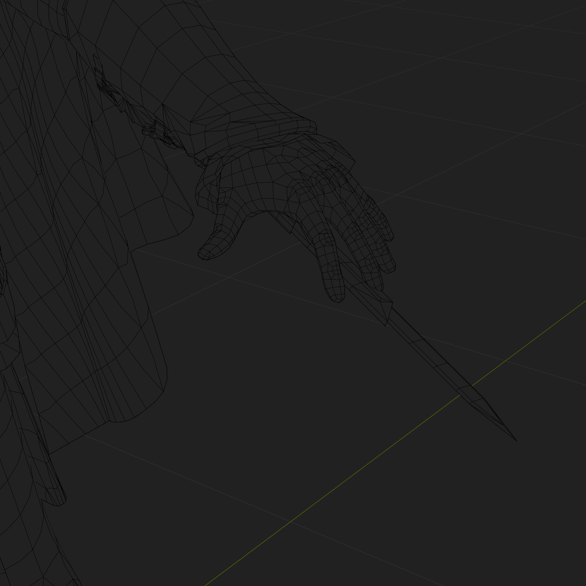 Assassins Creed Ezio Model Fully Rigged PBR Blender FBX OBJ Low-poly 3D model_13