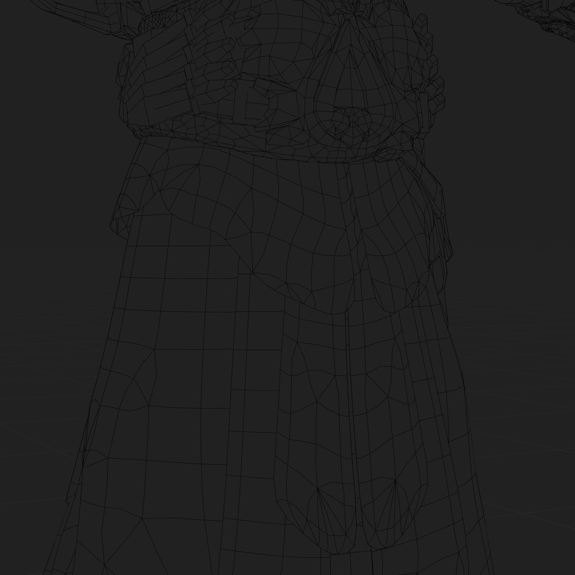 Assassins Creed Ezio Model Fully Rigged PBR Blender FBX OBJ Low-poly 3D model_11