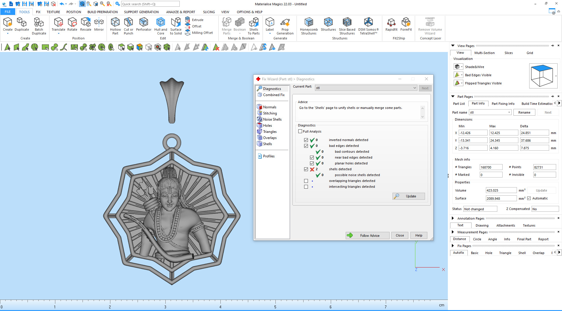 Rama Pendant 3Dprint File-2 3D print model_4