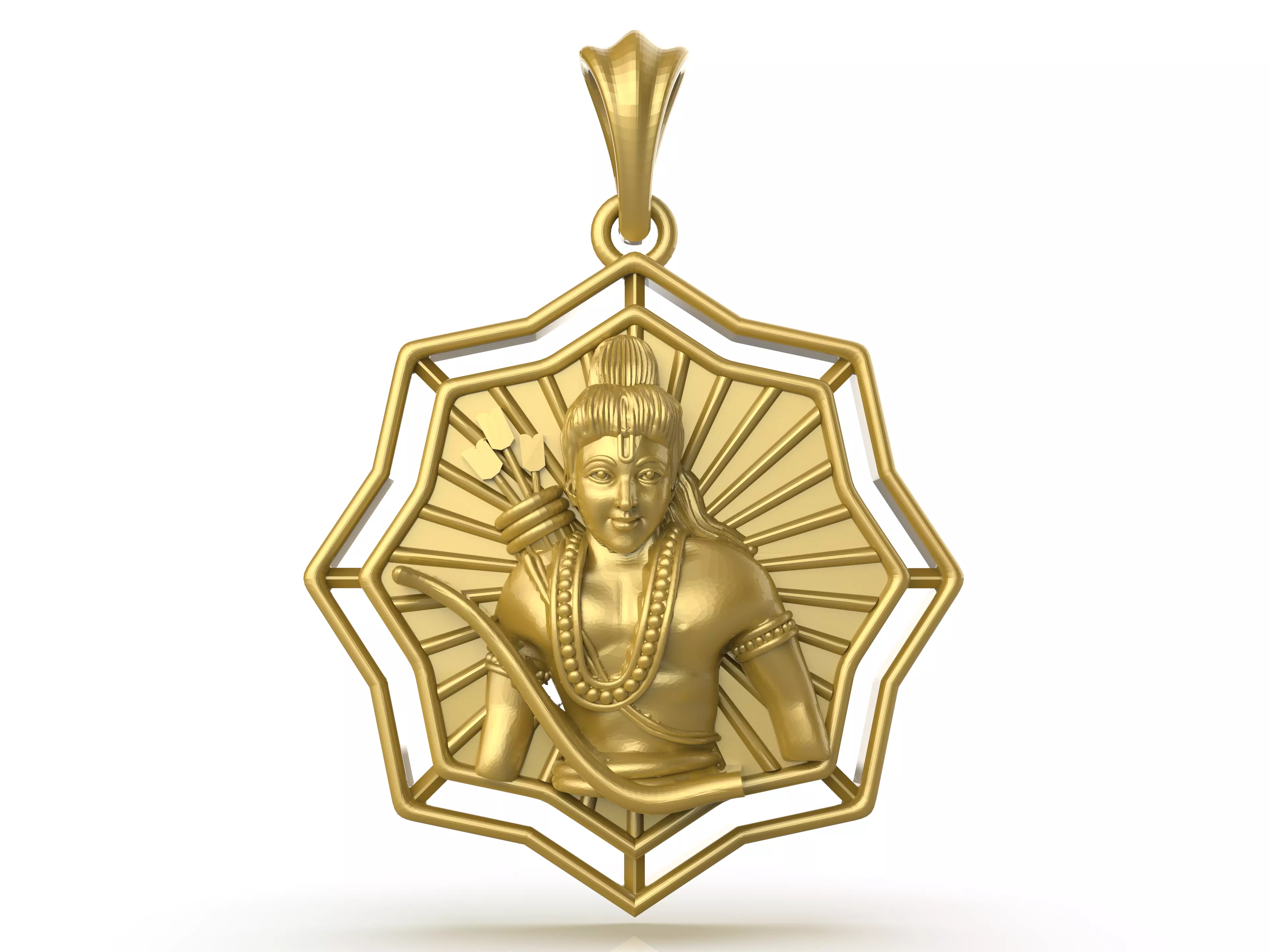 Rama Pendant 3Dprint File-2 3D print model_0