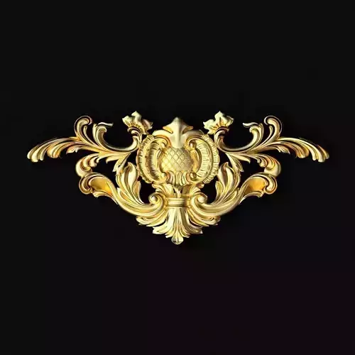 Central decor ornament for furniture