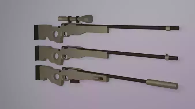 Low-poly AWP