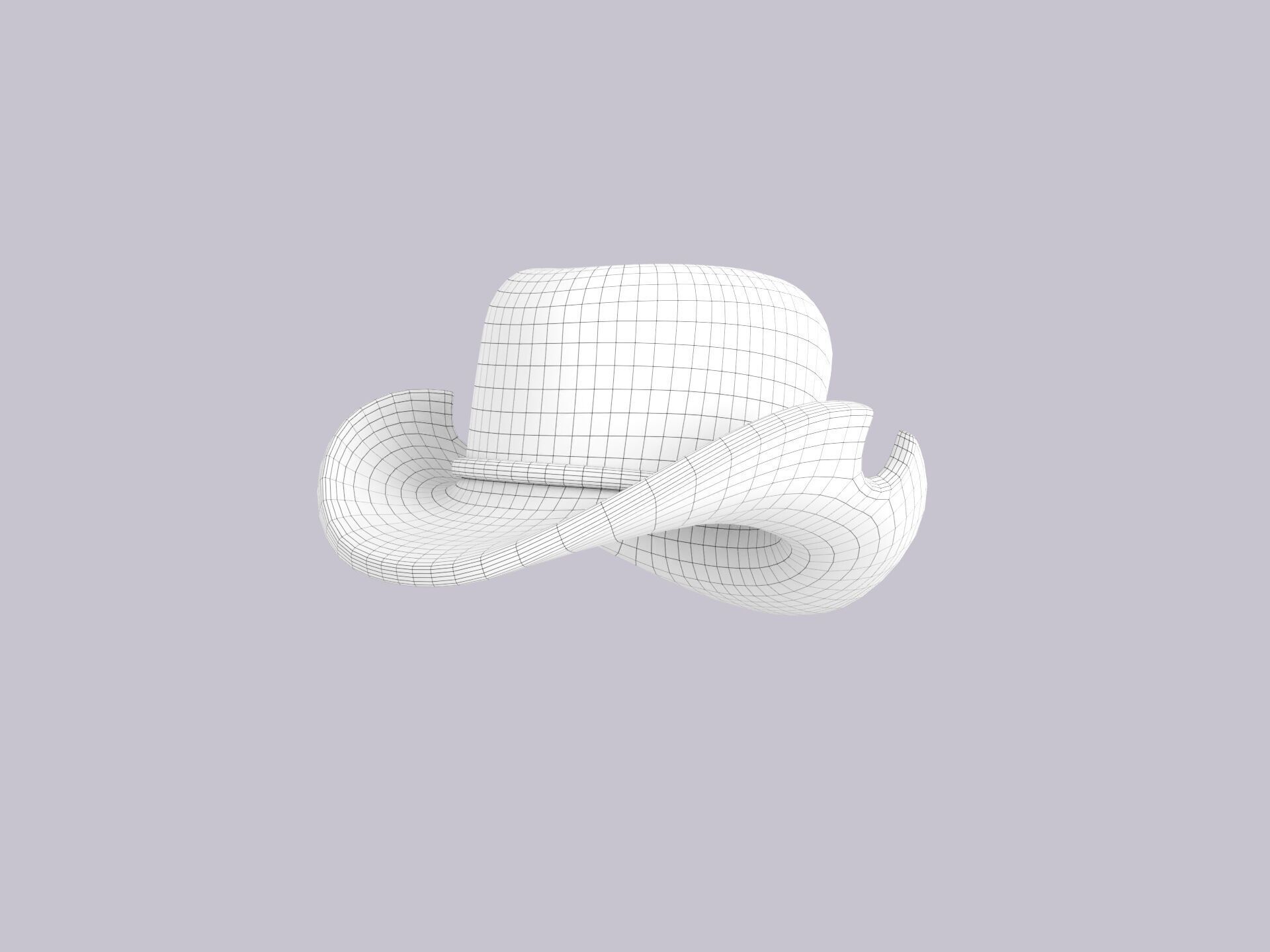 Hat232 3D model_9