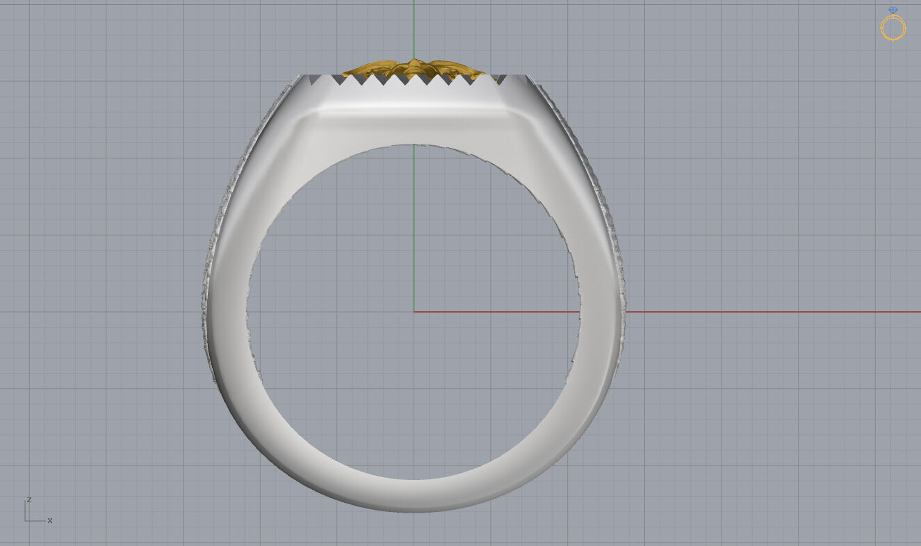 Versace Ring 3D print model_8