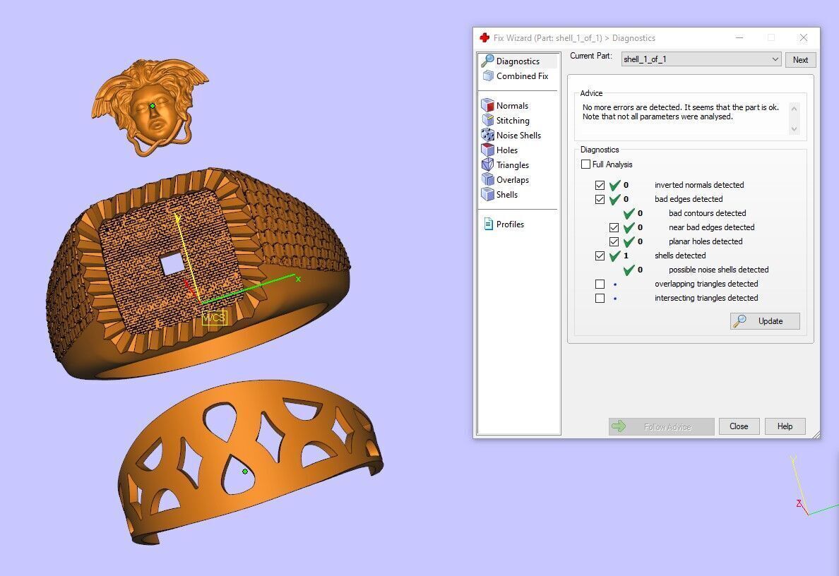 Versace Ring 3D print model_4