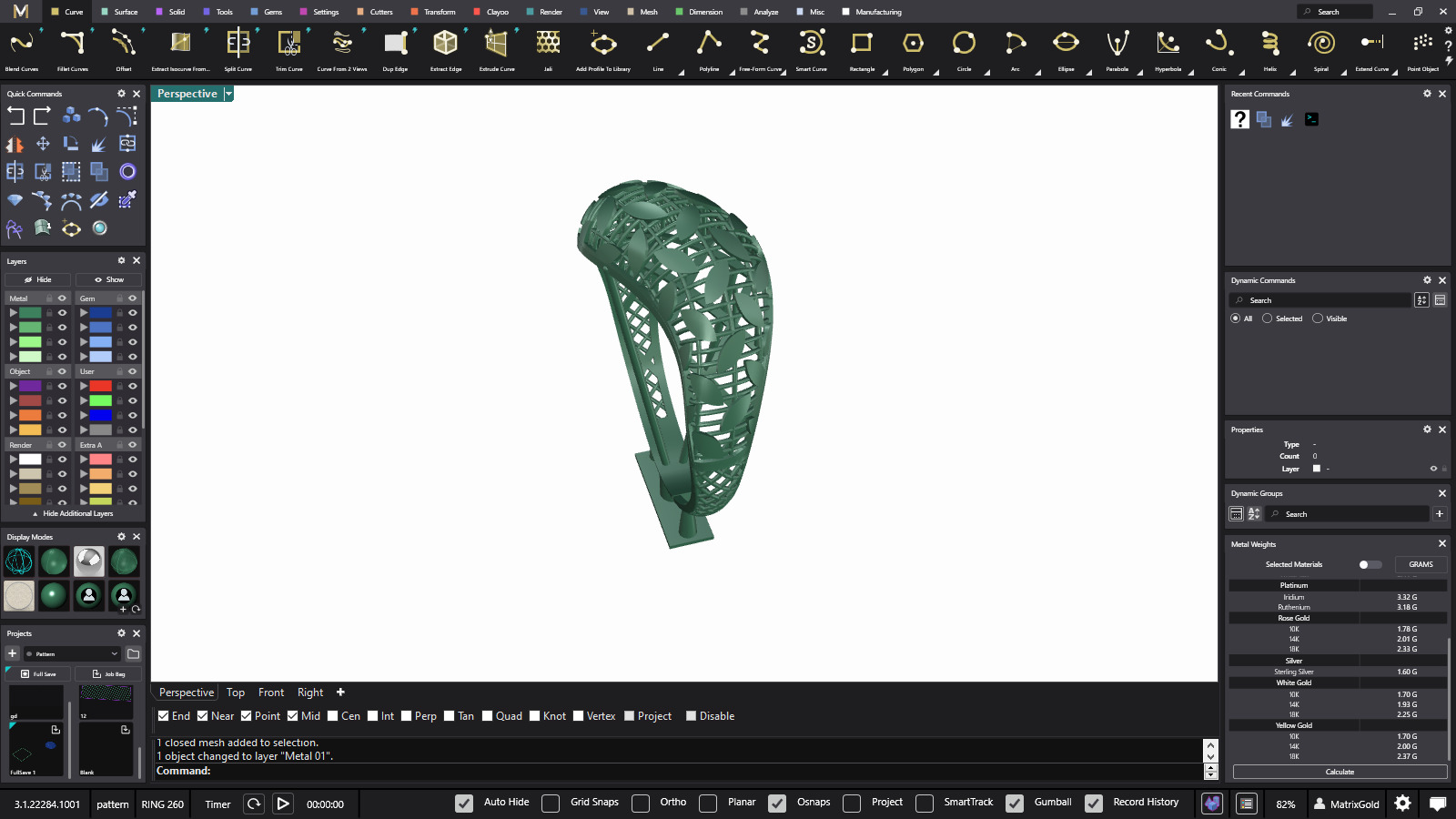 Fusion ring 3D printer model code 260 3D print model 3D print model_7
