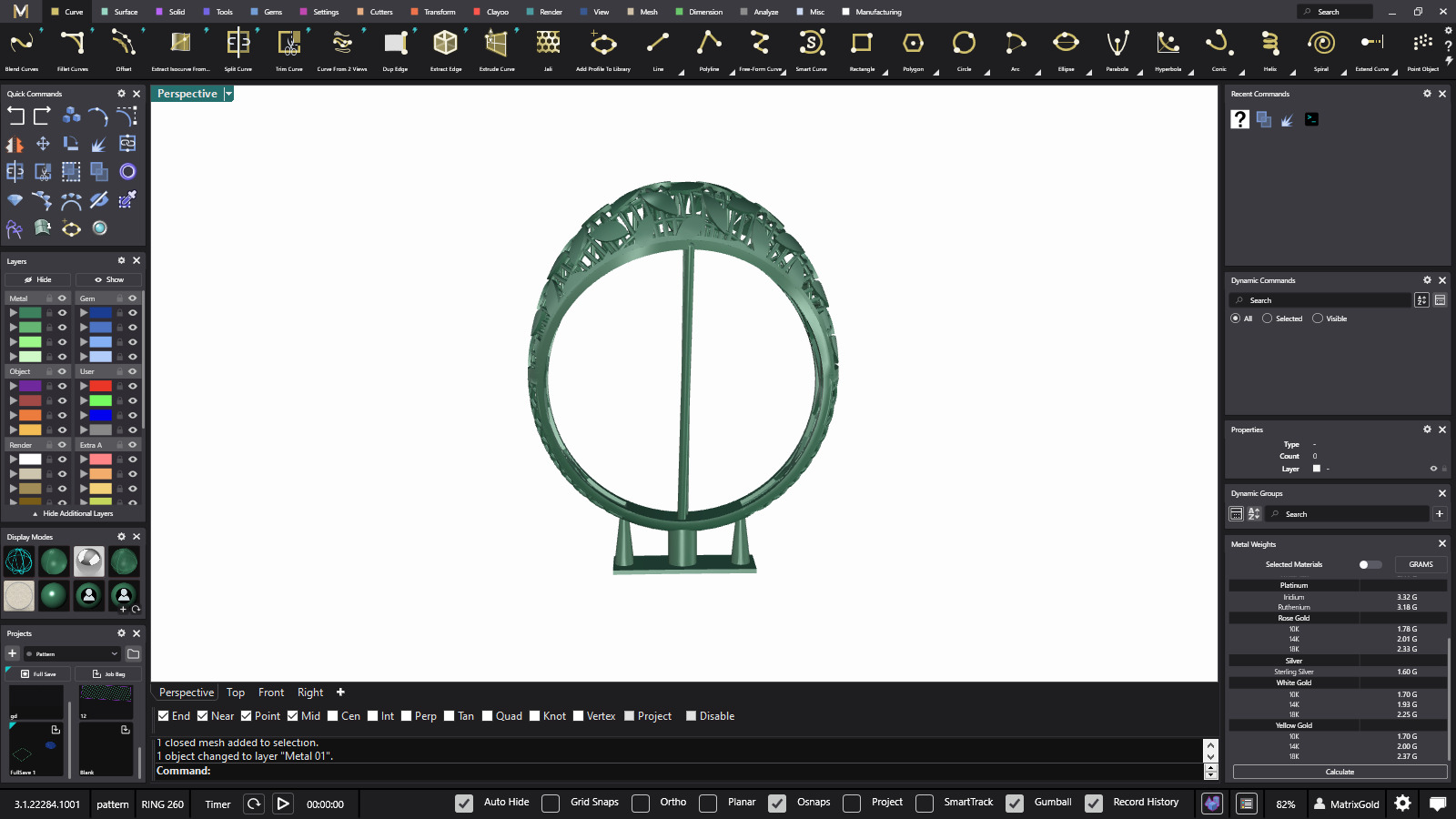 Fusion ring 3D printer model code 260 3D print model 3D print model_8