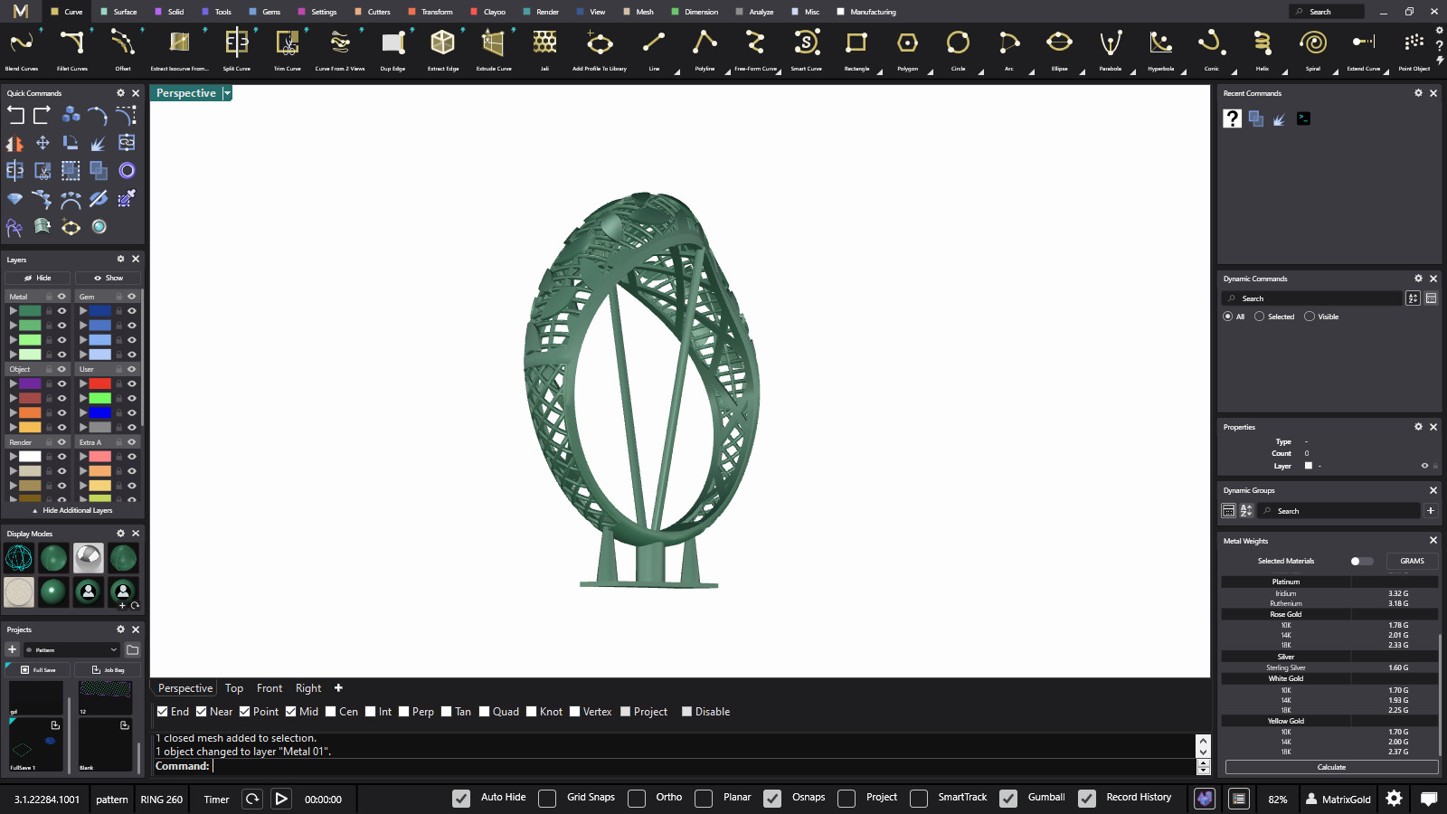 Fusion ring 3D printer model code 260 3D print model 3D print model_13