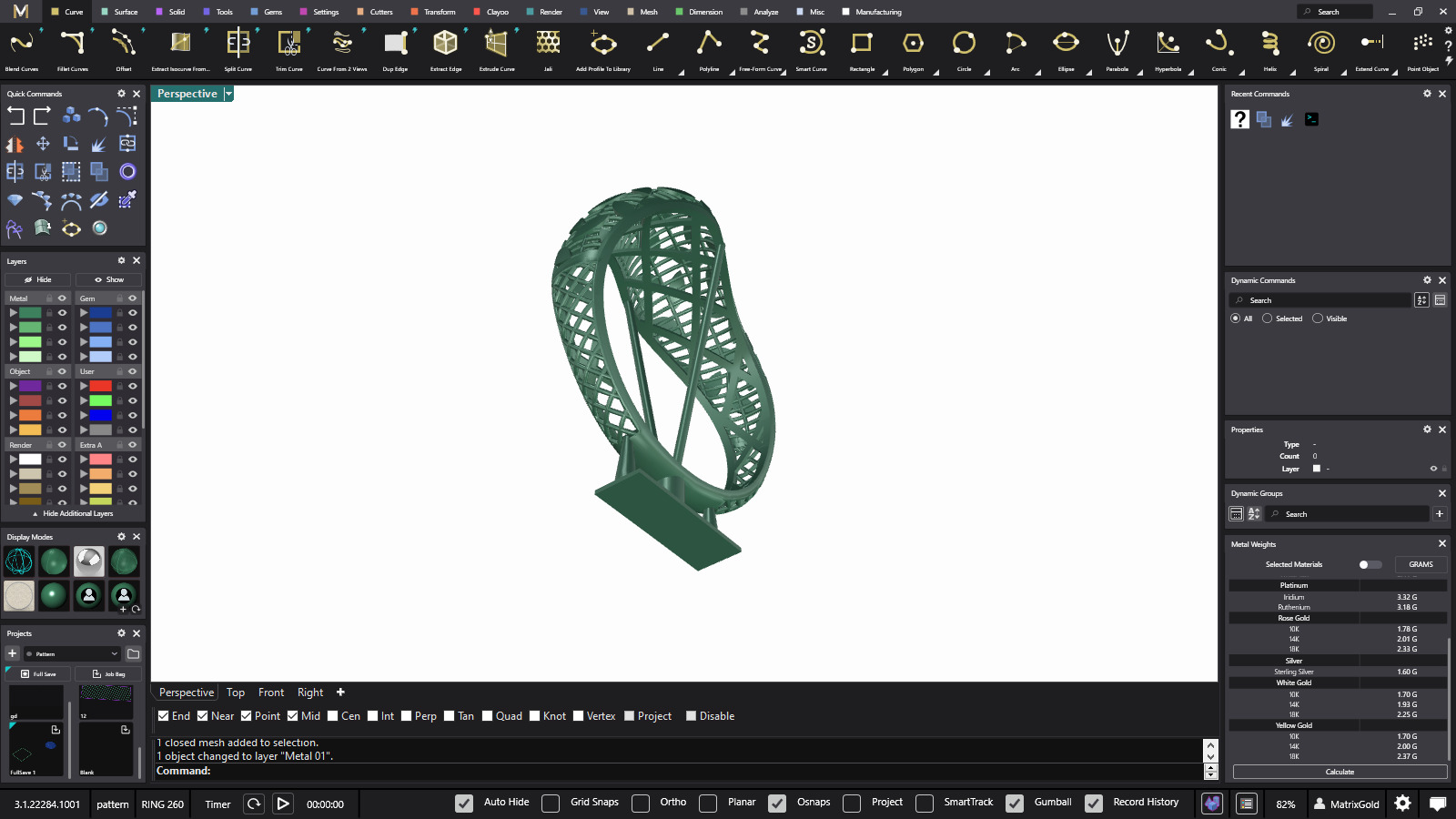 Fusion ring 3D printer model code 260 3D print model 3D print model_10