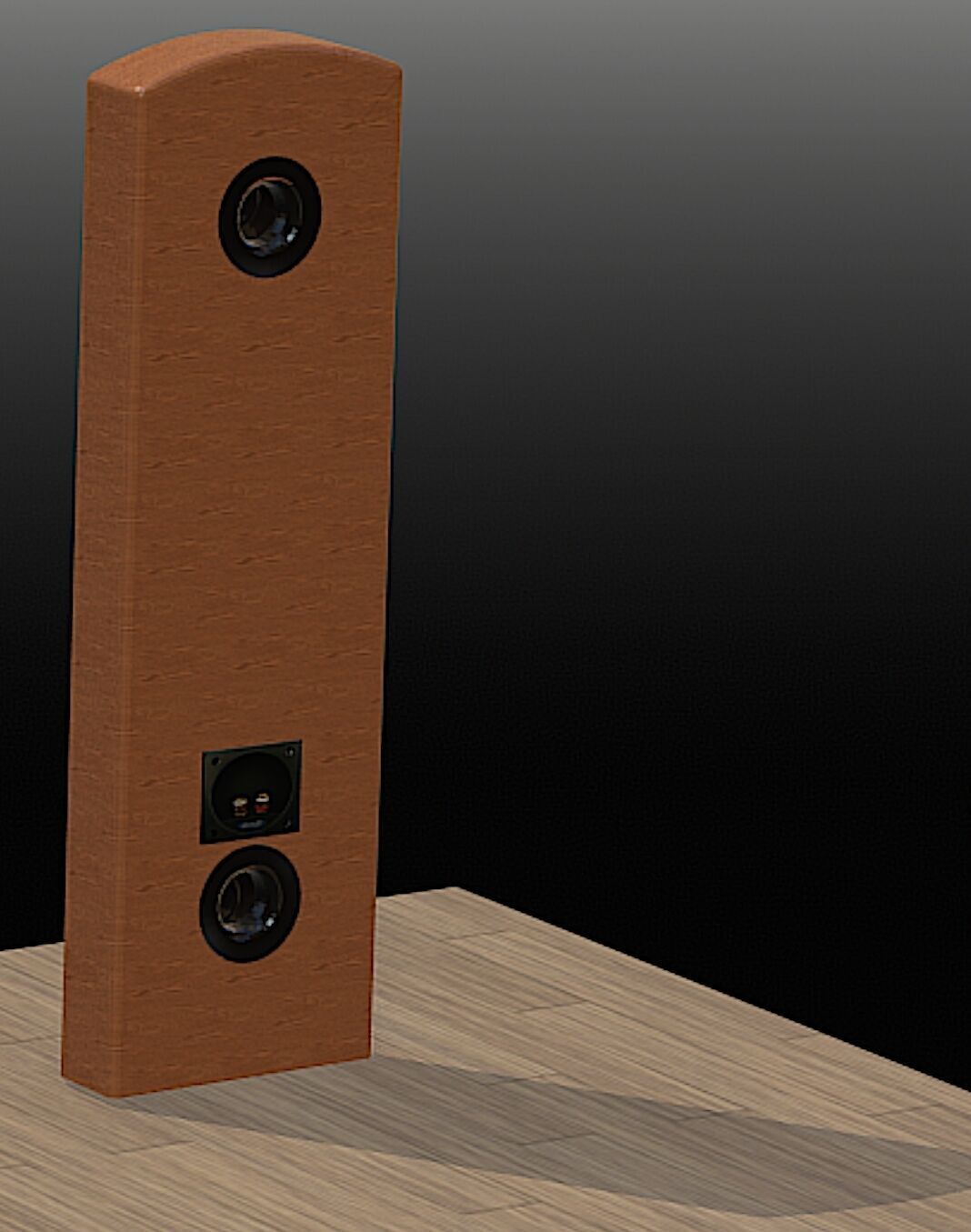 Legacy Audio DoubleHelix Loudspeaker - High Poly 3D Model Free 3D model_4
