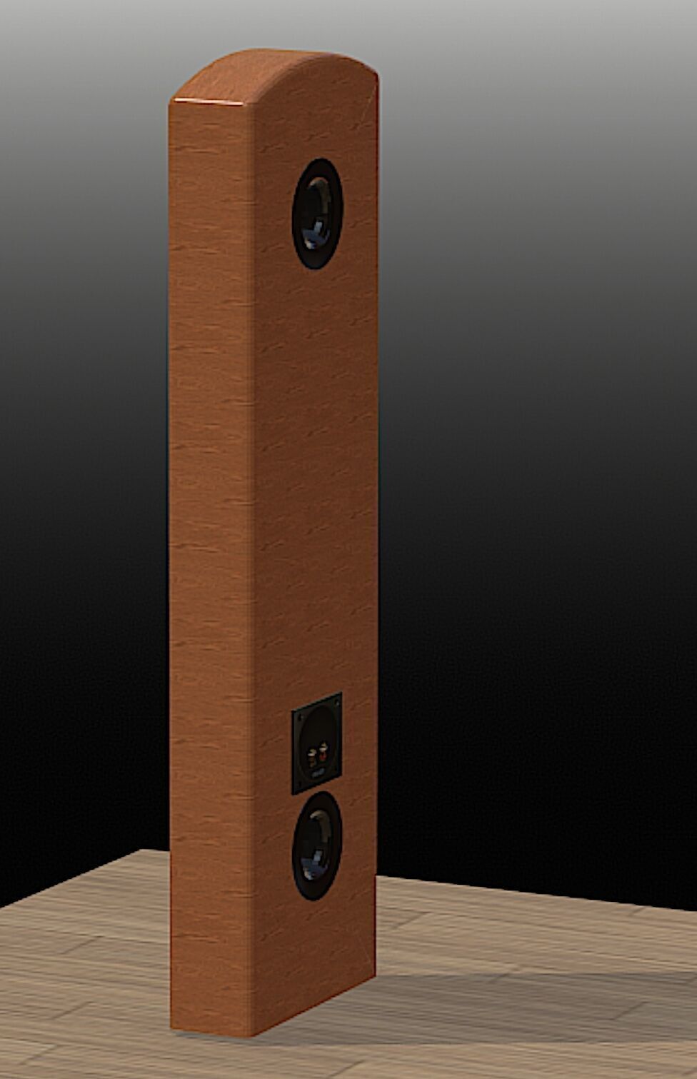 Legacy Audio DoubleHelix Loudspeaker - High Poly 3D Model Free 3D model_3