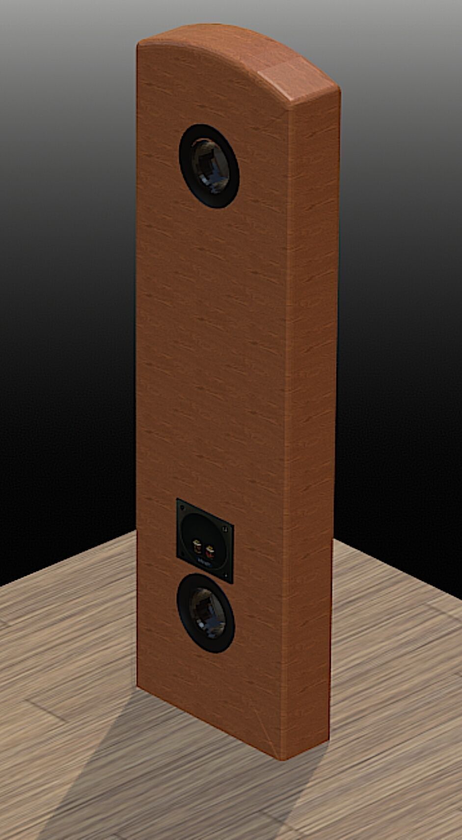 Legacy Audio DoubleHelix Loudspeaker - High Poly 3D Model Free 3D model_12
