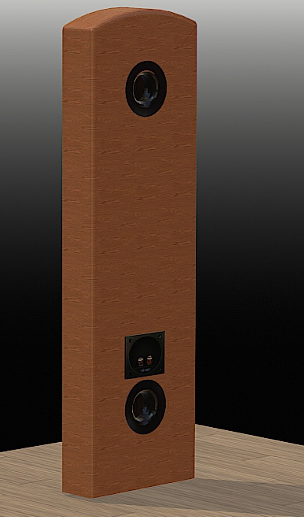 Legacy Audio DoubleHelix Loudspeaker - High Poly 3D Model Free 3D model_13