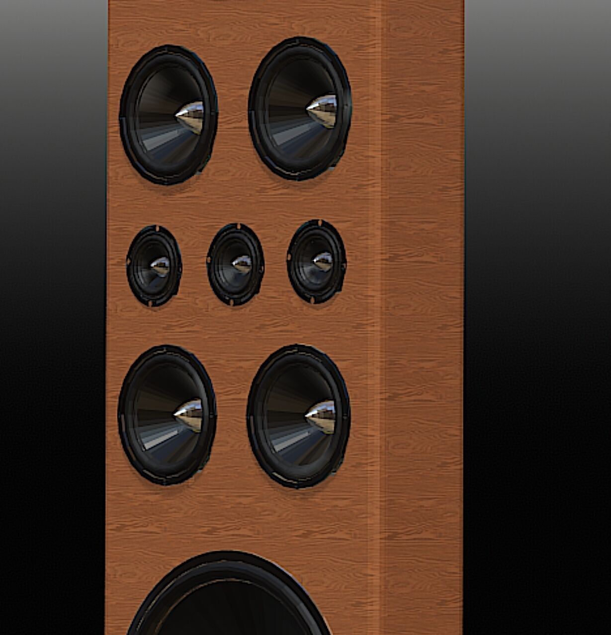 Legacy Audio DoubleHelix Loudspeaker - High Poly 3D Model Free 3D model_15