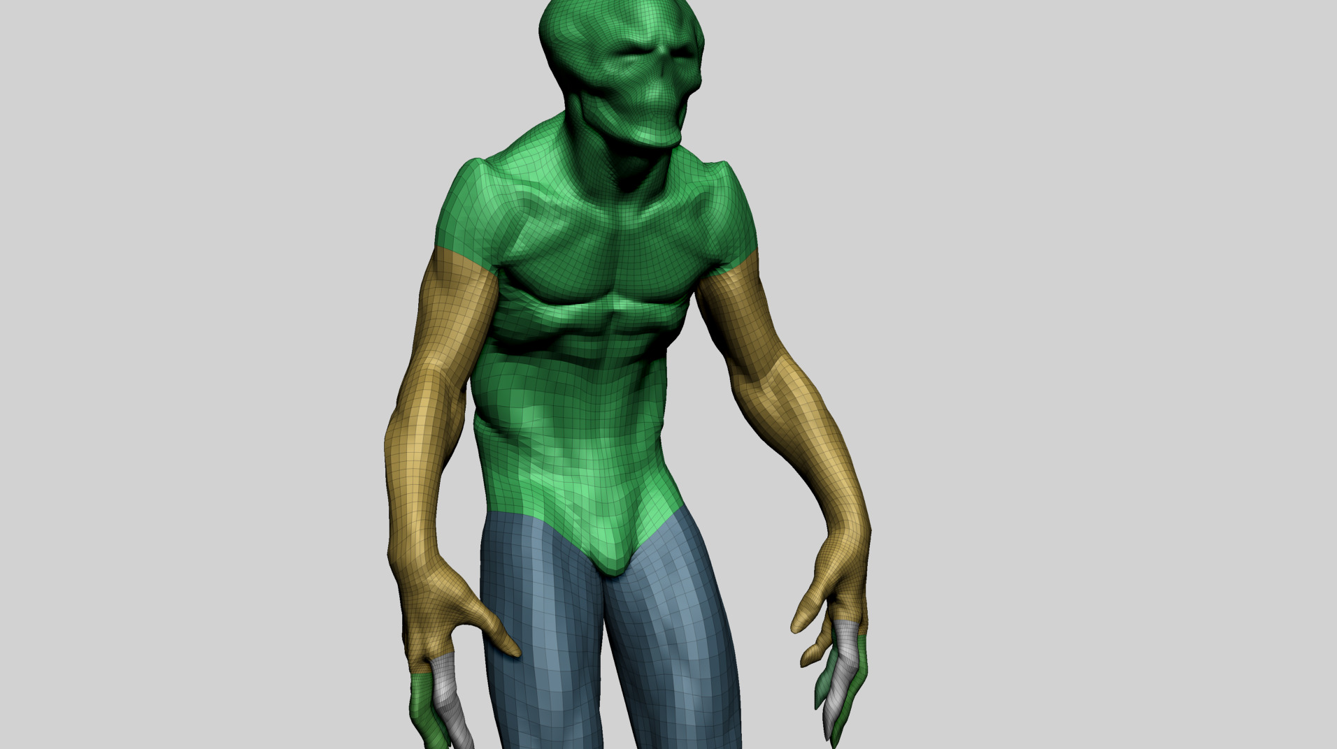 Fantasy Male Anatomy C 3D model_11