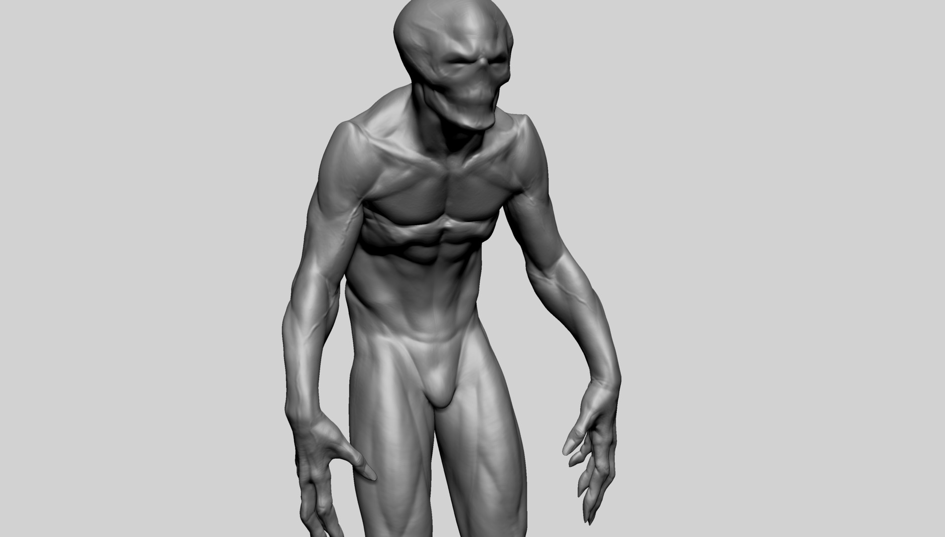 Fantasy Male Anatomy C 3D model_7