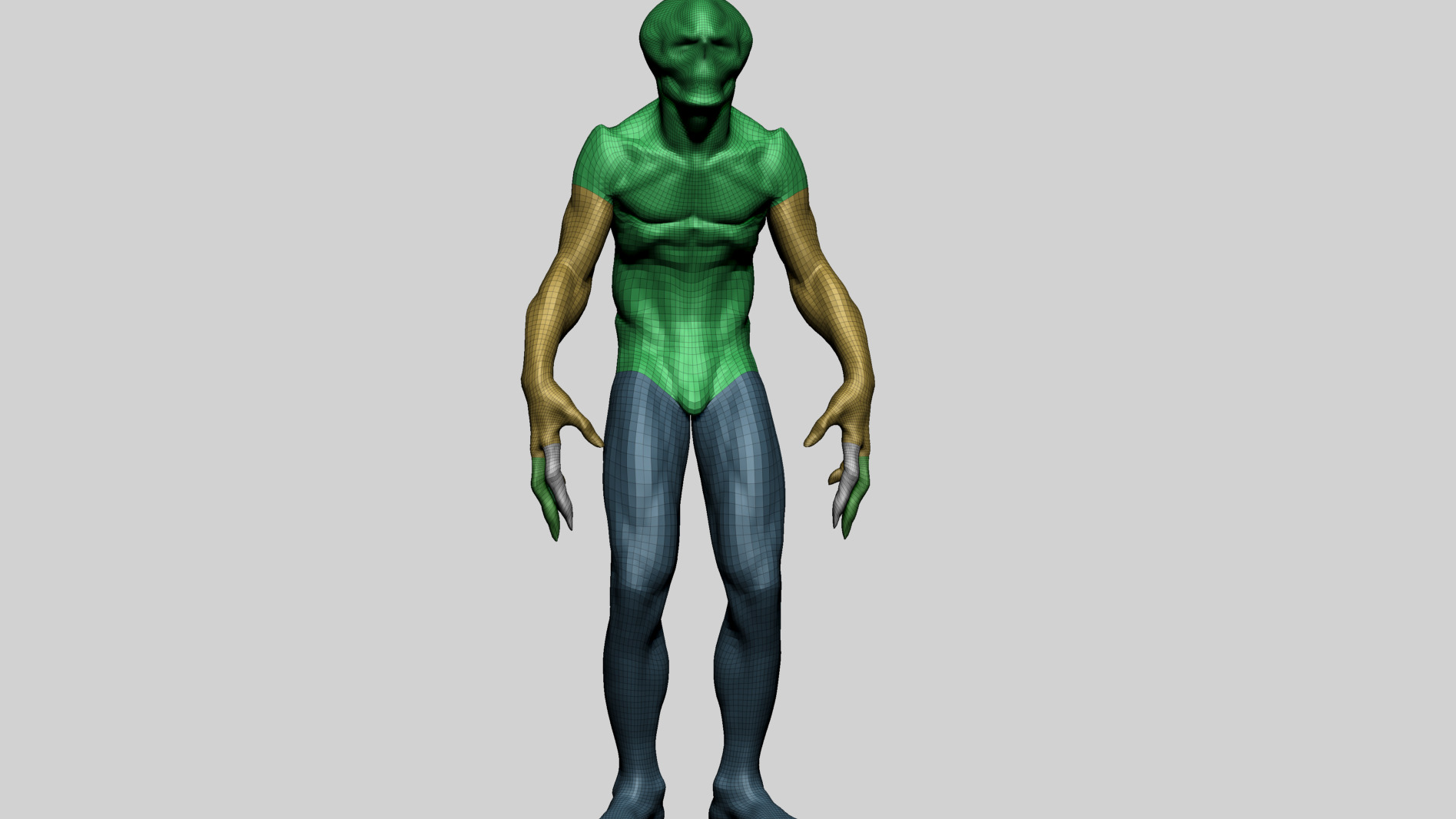 Fantasy Male Anatomy C 3D model_10