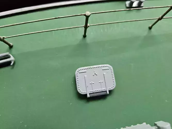 Model Boat Deck Hatches