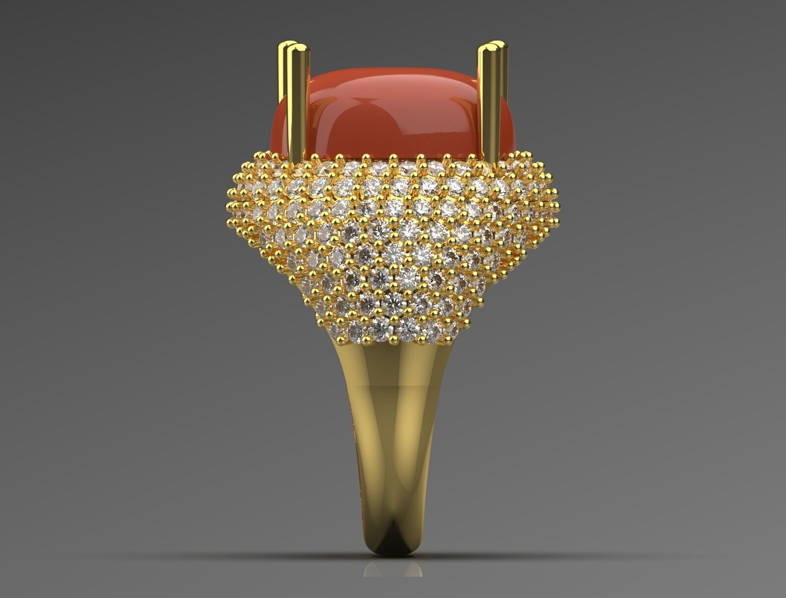 luxury diamond ding jr00046 3D print model_15