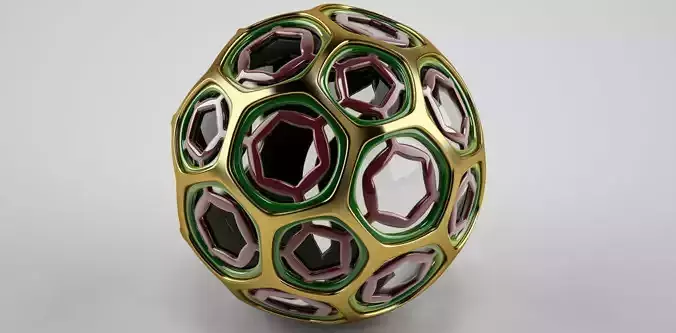 Truncated Icosahedron - Buckyball