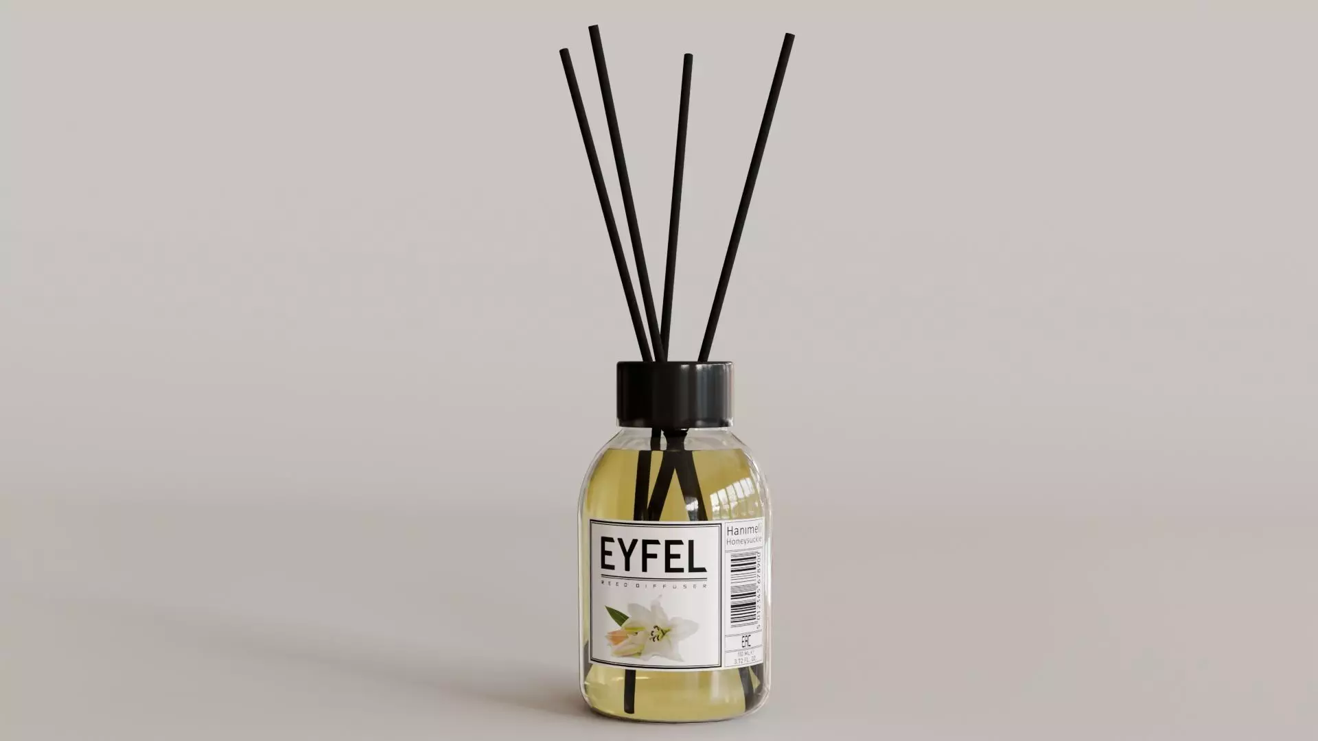 Eyfel Perfume Reed Diffuser Madona Lily Low-poly 3D model