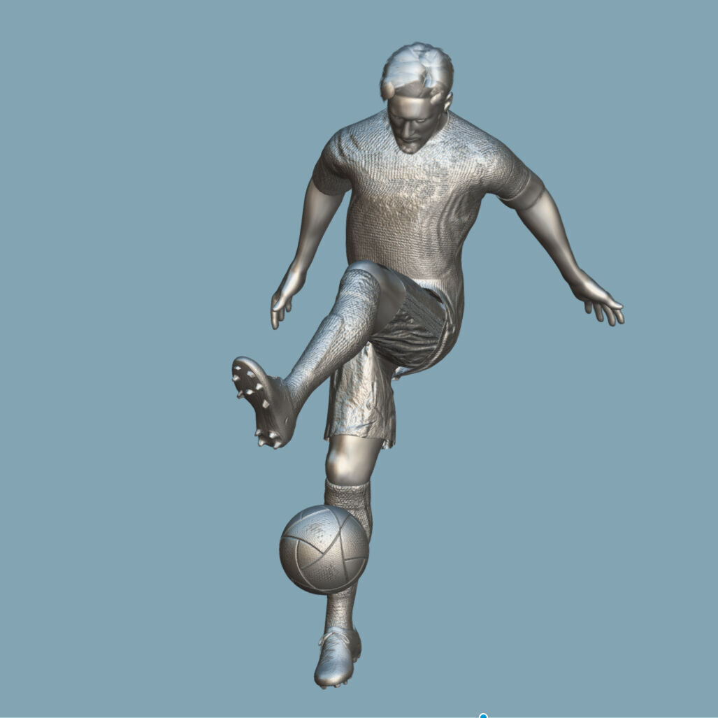 Lionel Messi Freestyle skills 3D model_10