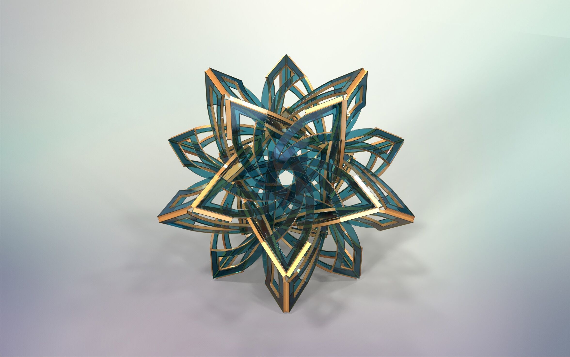 Frabjous Low-poly 3D model_7