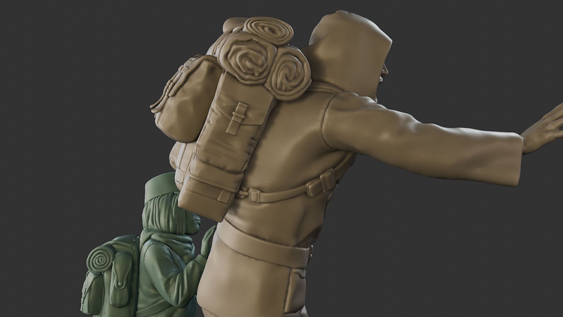 Post-Apocalyptic Male PAM2 006 3D print model_20