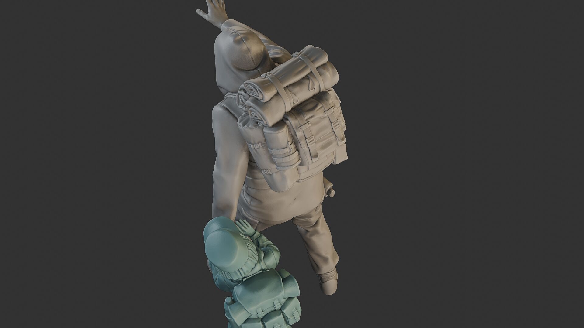 Post-Apocalyptic Male PAM2 006 3D print model_15