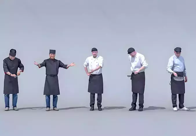 Multi-person chef