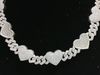 14mm HEARTS CUBAN LINK CHAIN FOR BRACELETS OR NECKLACE 3D print model_2