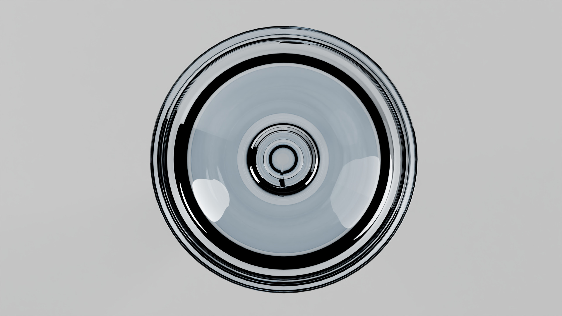 3D Model Elegant Champagne Glass 3D model_3