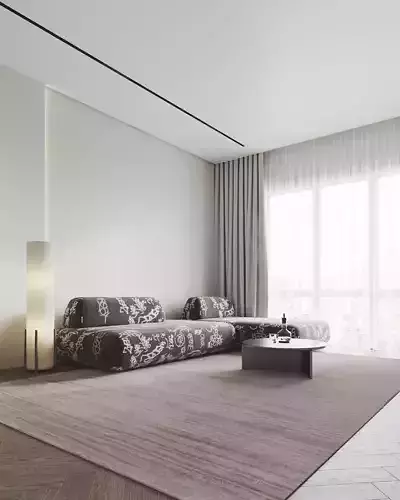 Interior Scene 3 - 3d Model - Lighting 3D model