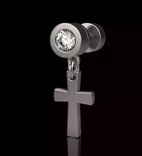 Cross Studs 30090