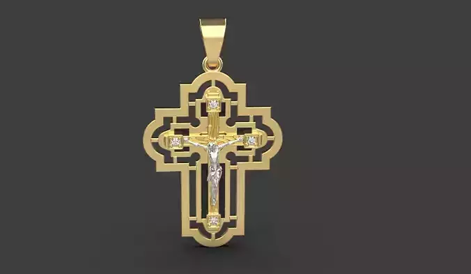 Jesus Cross Pendant 30381