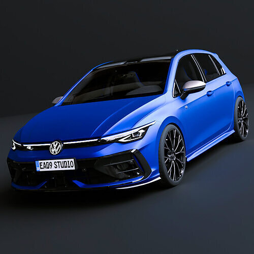 2025 Volkswagen Golf R 3D model